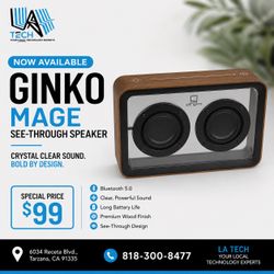 Ginko Mage See-Through Speaker