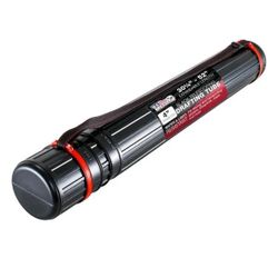 Telescoping Adjustable Poster Tube 4 Diameter 30-14 to 52 Length Black