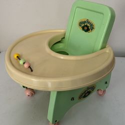 Cabbage Patch Doll Vintage Walker Highchair $25