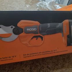 Ridgid 18v Pruner