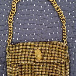 Kurt Geiger Metallic Gold Handbag