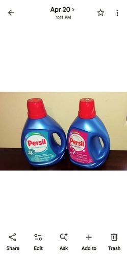 Persil Laundry Detergent 2 for $20 -X Streets Ray and Higley