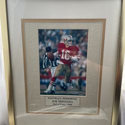 Joe Montana Autograph