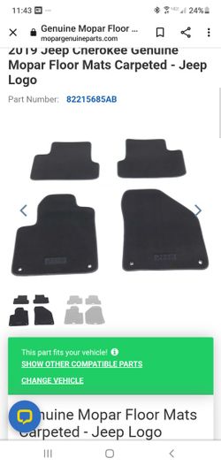 2019 Jeep Cherokee Mats