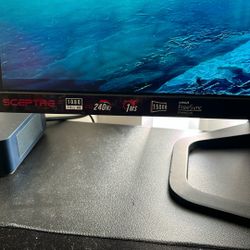SCEPTER Curved 25inc Gaming Monitor 