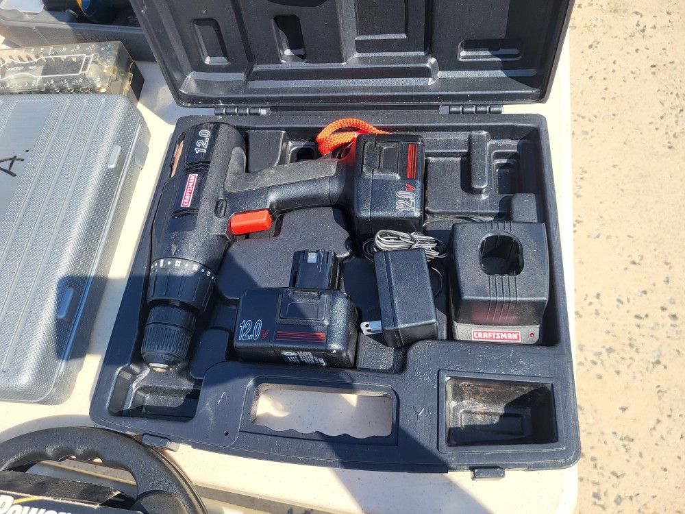 Craftsman 12v Drill Set