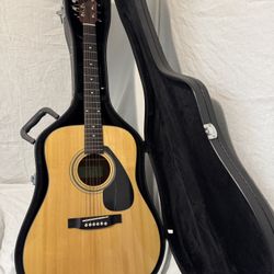 Yamaha Guitar with Guitar Case