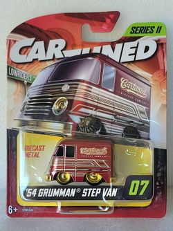 Cartuned Series 11 '54 Grumman Step Van Diecast Metal Lowrider