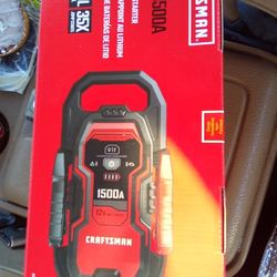 Craftsman 12 Volt 1500 Amp Lithium Jump Starter