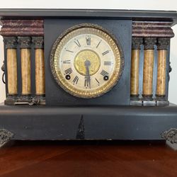 1800 Sessions Wooden Mantle Clock