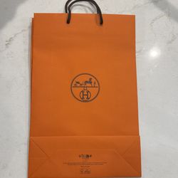 Hermes Shopping Bag 17 x 11 inch