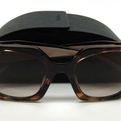 PRADA PR 15W 01R0A6 Tortoise Caramel Powder Brown Grad 54 mm Women's Sunglasses