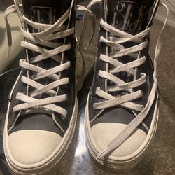 Authentic Dior High Top Shoes 