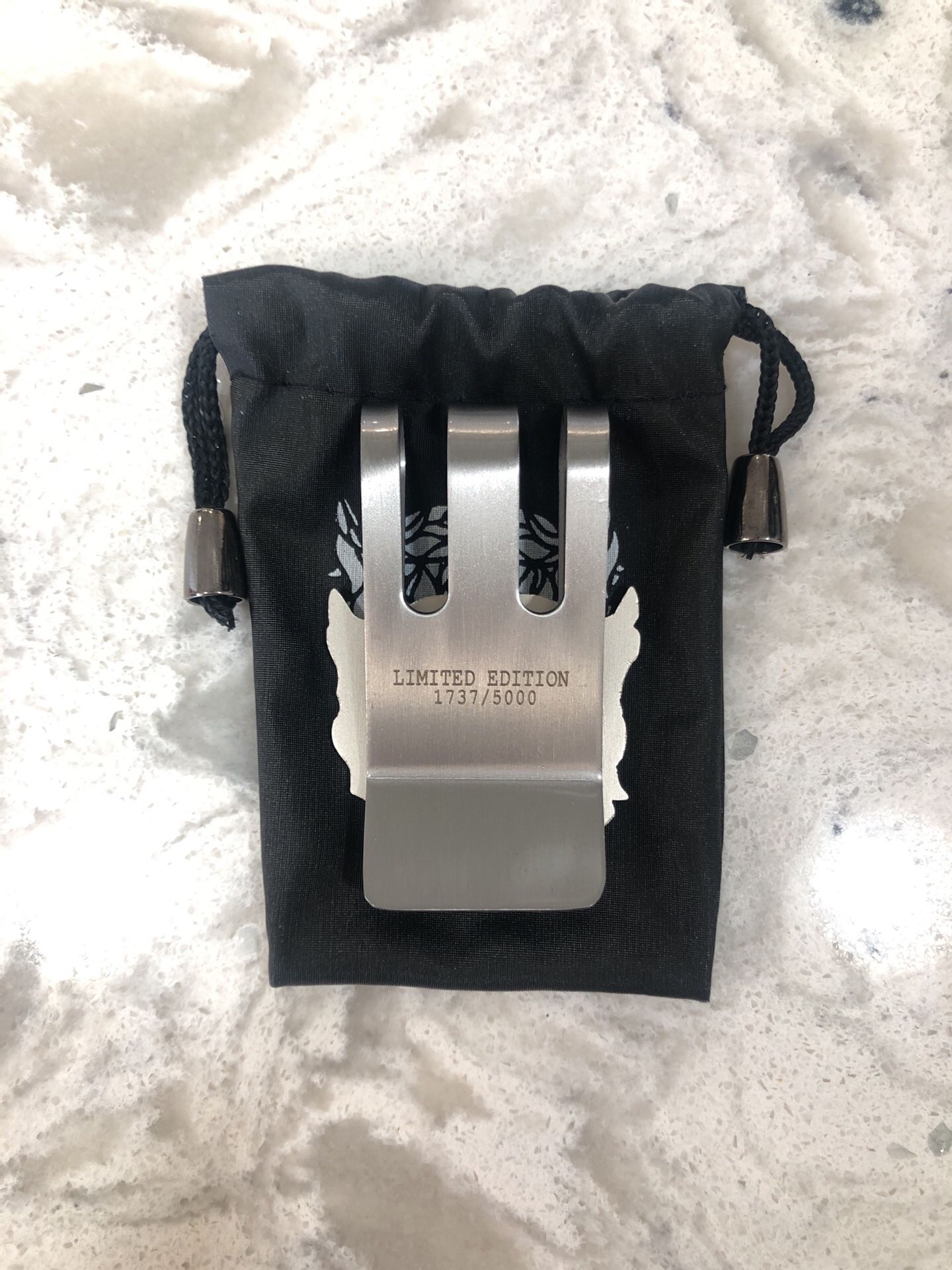 *Limited Edition* The Beard Club Heavy Duty Money Clip w/ Carrying Bag