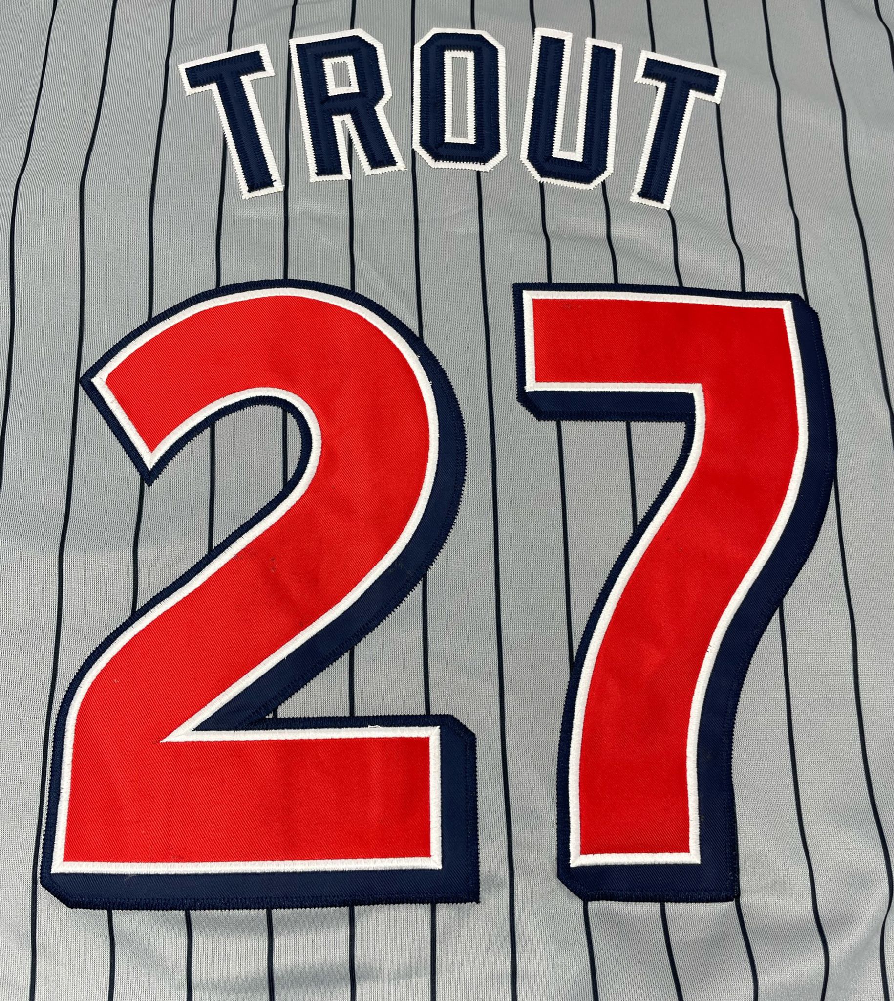 Los Angeles Angels #27Mike Trout 2022 MLB All-Star Game Jersey for Sale in  Tustin, CA - OfferUp