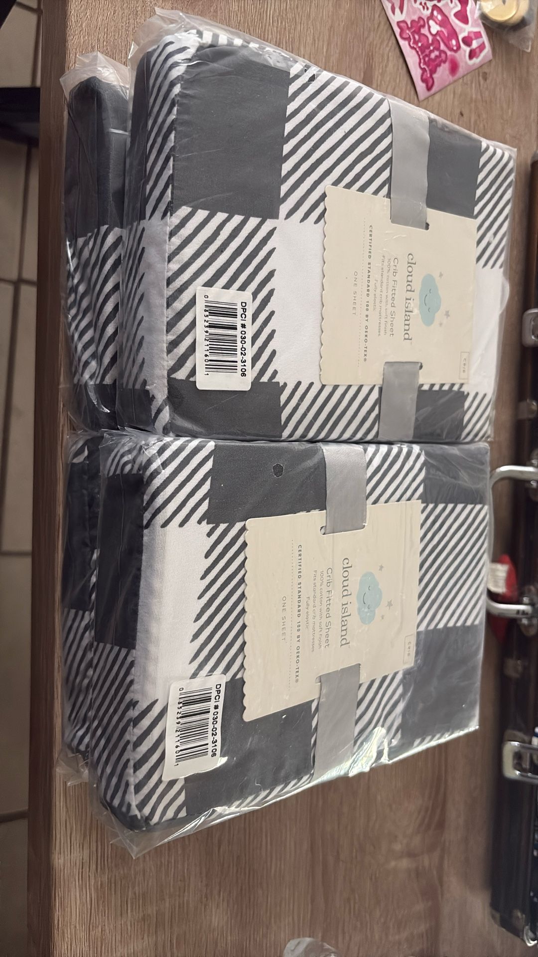 Baby Crib Fited Sheet (4 Pack)