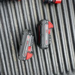 Milwaukee Battery 3 For $50