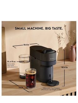 Nespresso Vertuo Pop+ coffee and espresso machine. ☕️