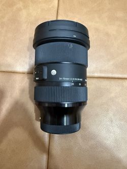 Sigma 24-70mm f/2.8 DG DN (Sony E-Mount) + ND Filter