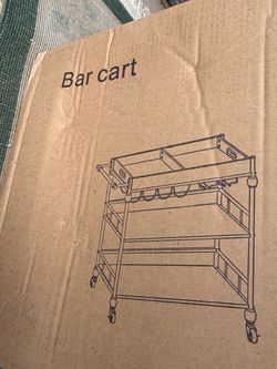 Brand New Bar Cart