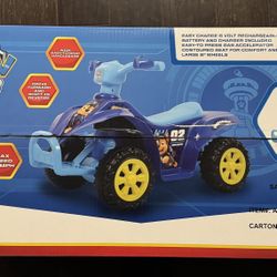 Paw Patrol Chase 6V Quad for Kids