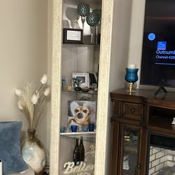2 Glass Curio Cabinets