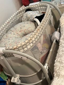 Baby Bassinet with Mesh Sides