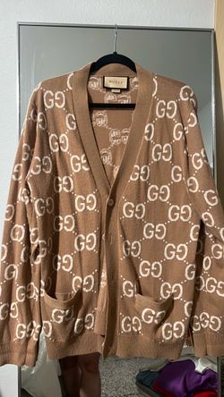 GG Monogram Knit Cardigan