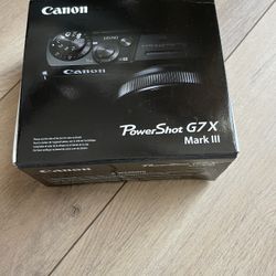 BRAND NEW Canon Powershot G7X Mark III 
