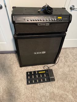 Line 6 Spider IV HD150 Half Stack + FBV Shortboard MkII – $425 OBO
