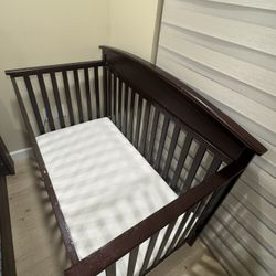 Benton 5-in-1 Convertible Crib Espresso