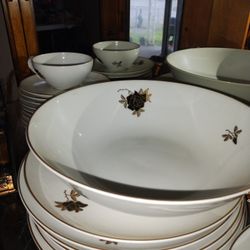 Bone China From Japan Gold Lay