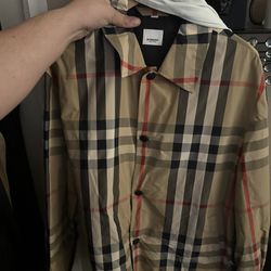 Brand New Burberry Windbreaker $1,795  Size Large Cash Only 