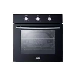 Summit SGW241BK 24"W 2.3 Cu. Ft. Single Oven, Black