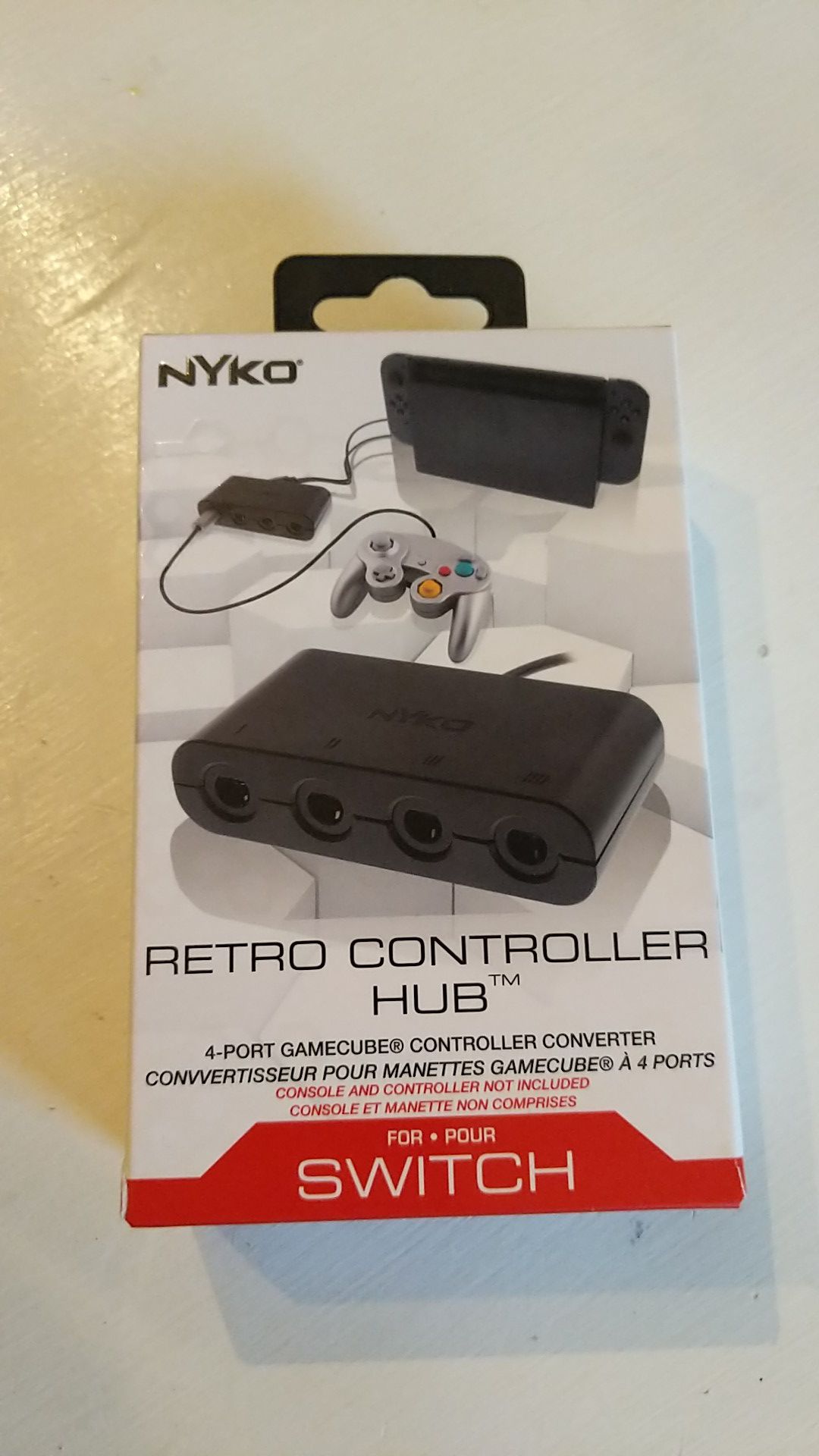 GameCube Controller Adapter for Nintendo Switch