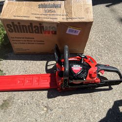 Open Box/Like New Shindaiwa 335s 34.4cc 2 Cycle Gas 16” Chainsaw Rear Handle Chain Saw