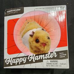 Happy Hamster Furry Running Friend