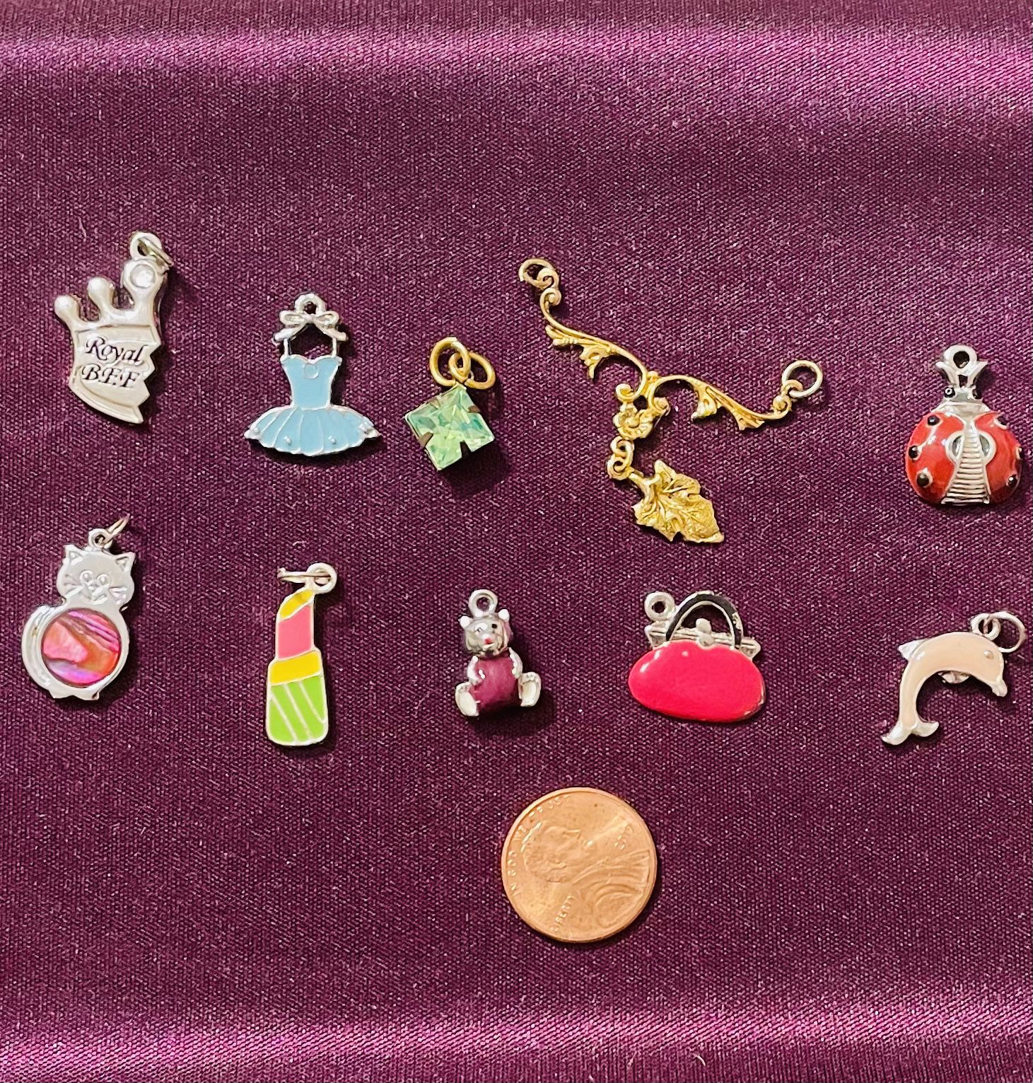 10 Charms/pendents, All For $3