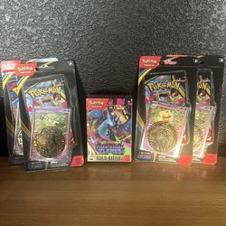 Phantasmal flames booster box and single packs bundle pokemon