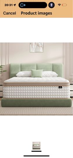 12” Hybrid King Size mattress