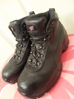 Red wing women's steel toe boots