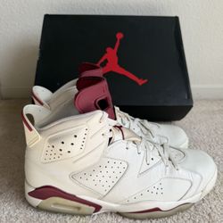 Jordan 6 Maroon - Size 12