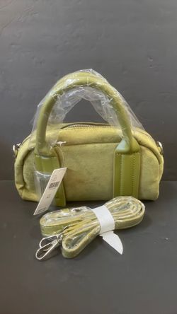 Anthropologie Faux Suede Purse