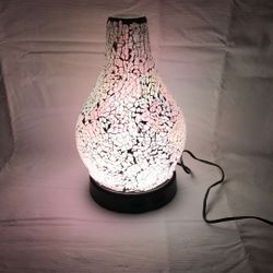 Scentsy Teardrop Pedestal Diffuser Base And Mosaic Shade