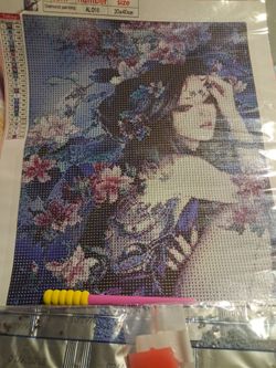 Diamond Painting Kit AL018 30x40cm