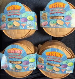 4 Dollar tree viral Mystery Squishy Bun Mystery Dumpling And Steamer Pot