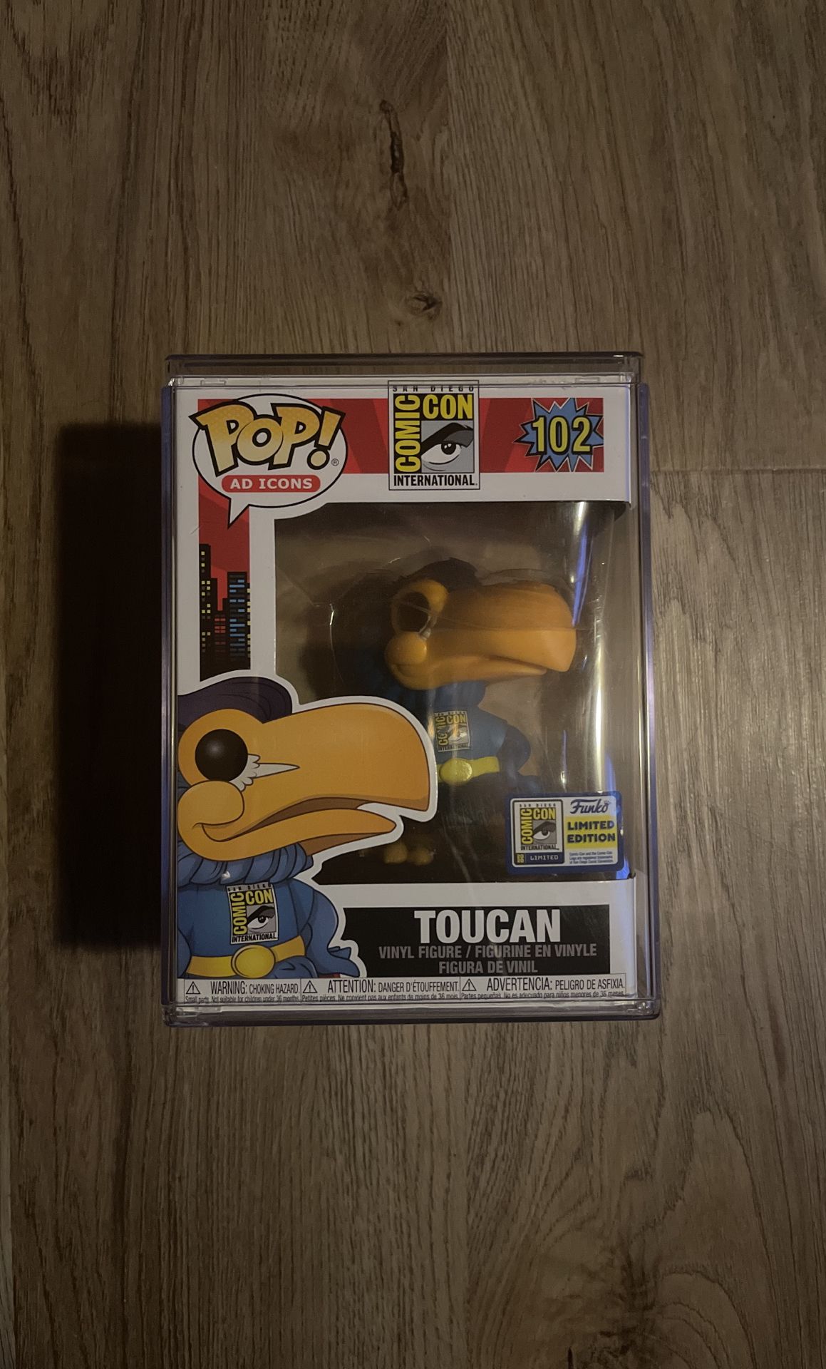 Toucan Funko Pop!  (2020 San Diego Comic Con Exclusive) Mint*