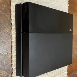 PS4 500GB Jet Black Console + Power Cord