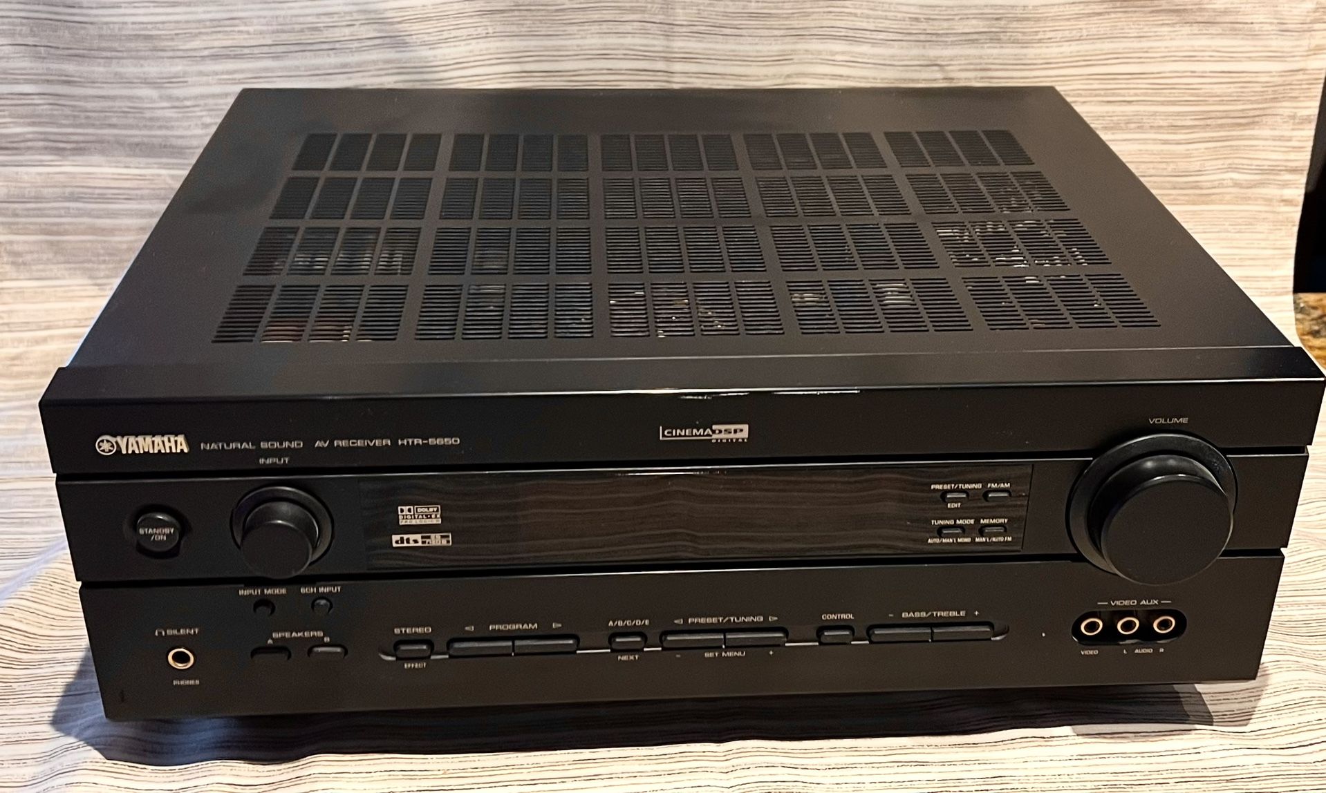 🎵 Yamaha Natural Sound AV Receiver – Model HTR-5650