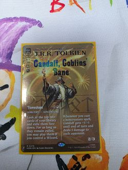 MTG Gandalf goblins bane surge foil